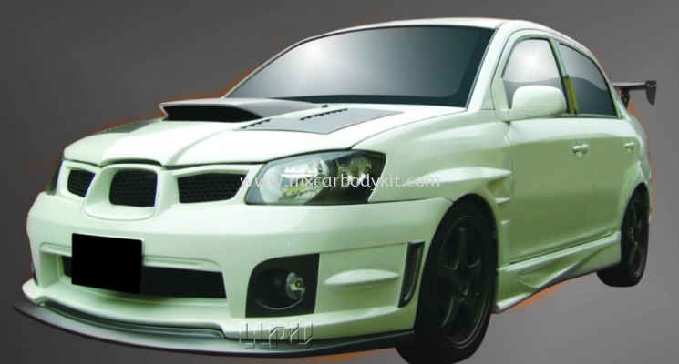 PROTON SAGA BLM SUBARU V9 BODYKIT