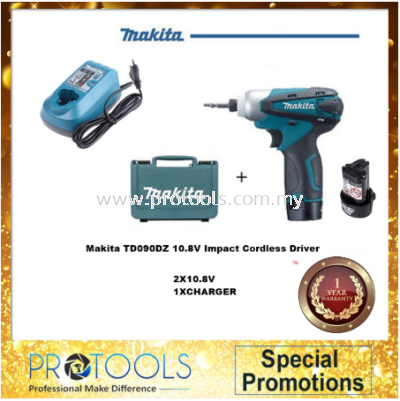 MAKITA TD090DWE 10.8V IMPACT DRIVER