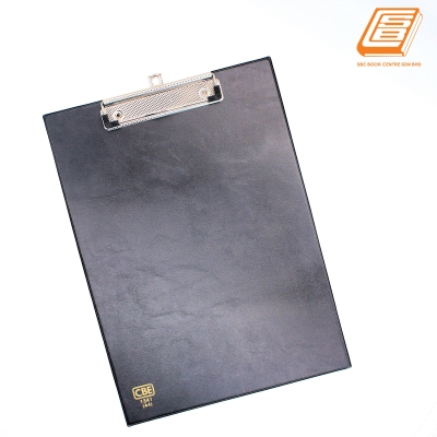 CBE - A4 Black ClipBoard - (1341A)