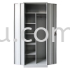 Double Swing Door Full Height Wardrobe Steel Wardrobe Steel Furniture