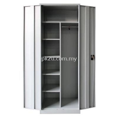 Double Swing Door Full Height Wardrobe