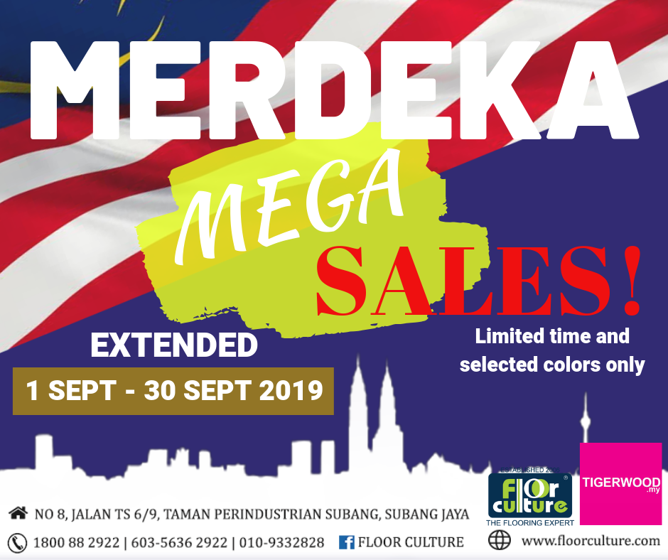 MERDEKA PROMOTION EXTENDED (1 SEPT-30 SEPT 2019)