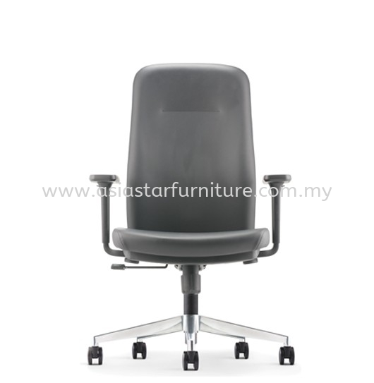 ARONA MEDIUM BACK EXECUTIVE CHAIR | LEATHER OFFICE CHAIR BALAKONG SELANGOR