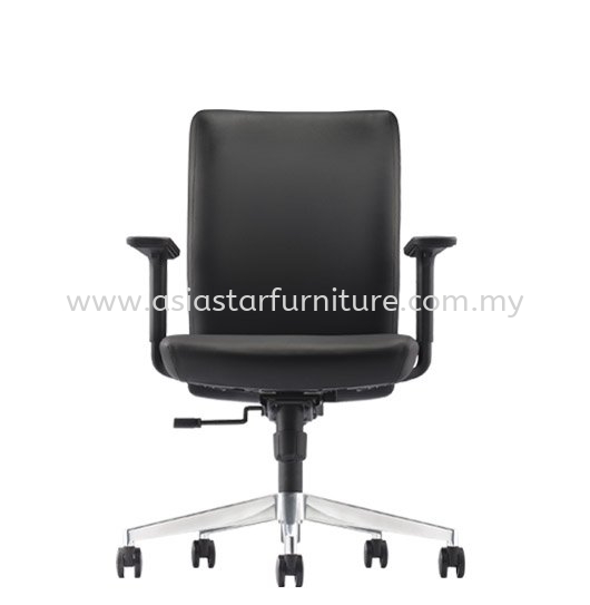 ERGO MEDIUM BACK EXECUTIVE CHAIR | LEATHER OFFICE CHAIR SRI HARTAMAS KL