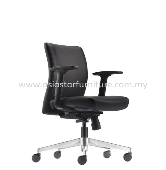 ERGO KERUSI EXECUTIVE RENDAH | KERUSI PEJABAT LEATHER MONT KIARA KL