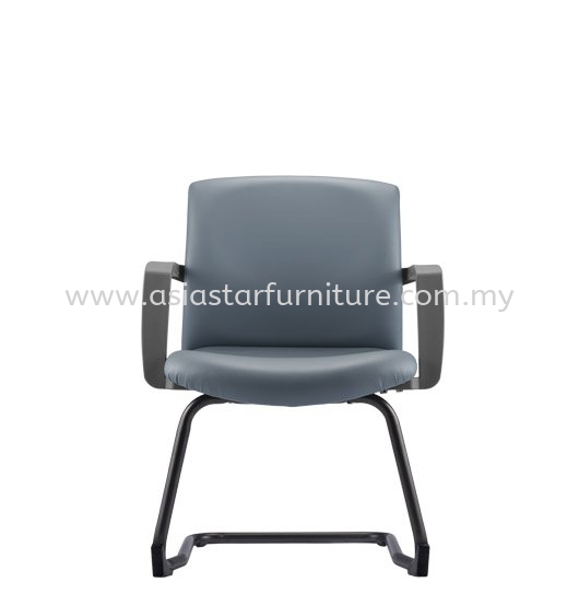 FITS VISITOR EXECUTIVE CHAIR | LEATHER OFFICE CHAIR BAKRI JOHOR