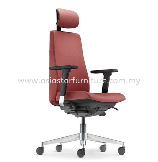 HUGO HIGH BACK EXECUTIVE CHAIR | LEATHER OFFICE CHAIR BANTING SELANGOR