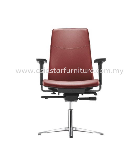 HUGO VISITOR EXECUTIVE CHAIR | LEATHER OFFICE CHAIR KAJANG SELANGOR