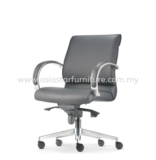 KLAIR LOW BACK EXECUTIVE CHAIR | LEATHER OFFICE CHAIR RAWANG SELANGOR