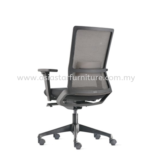 ROYSES 1 FABRIC MEDIUM BACK MESH OFFICE CHAIR - gambang | kemaman | bachok 