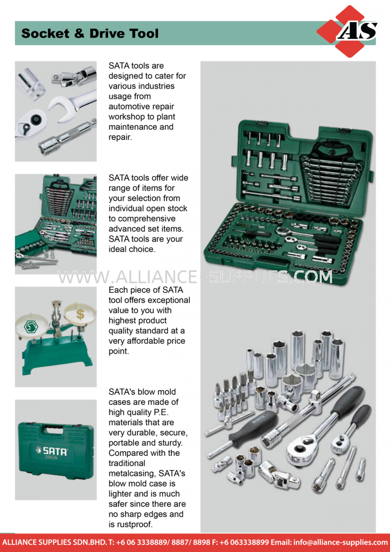 SATA Socket and Drive Tool OTHER PROFESSIONAL HAND TOOLS