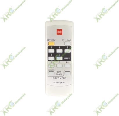 K14Y2 KDK CEILING FAN REMOTE CONTROL