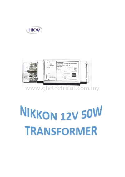 Nikkon 12v 50w Transfomer 