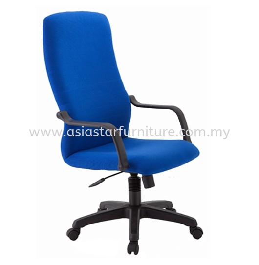 HOLA FABRIC HIGH BACK OFFICE CHAIR- fabric office chair taman desa | fabric office chair taman oug | fabric office chair seri kembangan