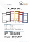 BOLTLESS STOREGE SYSTEM - 2 IN 1 METAL SHELV 180 COLOR RACK Boltless Racking Systems