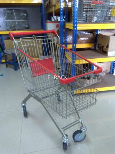 GONDOLA DISPLAY SYSTEM - SHOPPING TROLLEY