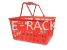 PLASTIC SHOPPING BASKET Gondola Display System