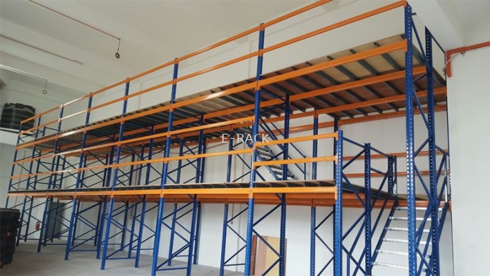 HEAVY DUTY STOREGE - 2 TIER MEZZANINE FLOOR