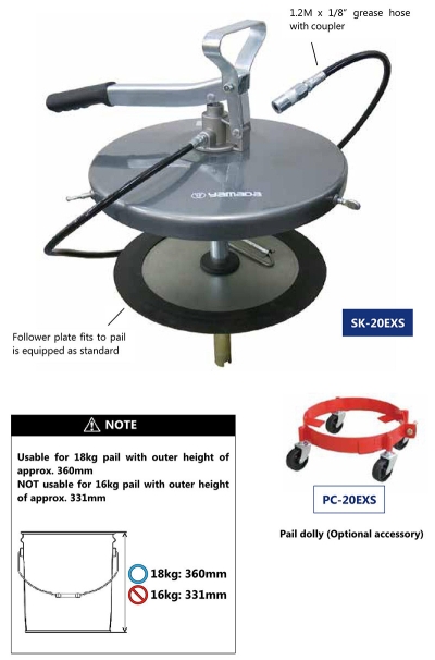 Economical Air Operated Grease Pump (SK-20EXS)