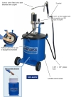 Air Operated Oil Bucket Pump (SKR-66EXS) Yamada Bucket Punp Yamada Grease Pump Equipment Lubrication Equipments