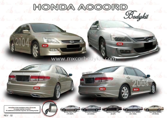 HONDA ACCORD 2004 AM STYLE BODYKIT