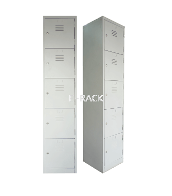 5 COMPARTMENT STEEL LOCKER