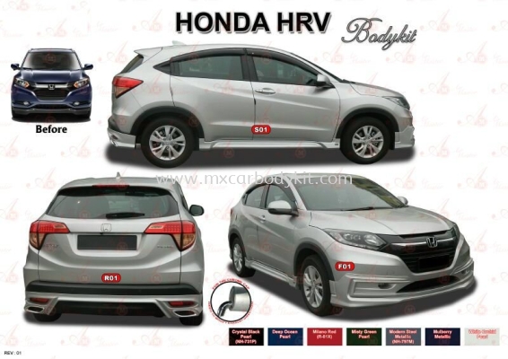 HONDA HRV 2015 AM STYLE BODYKIT