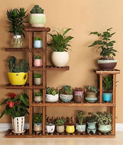 Flower Pot Shelves