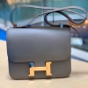 Hermes Constance 24 Etain Epsom RGHW Hermes