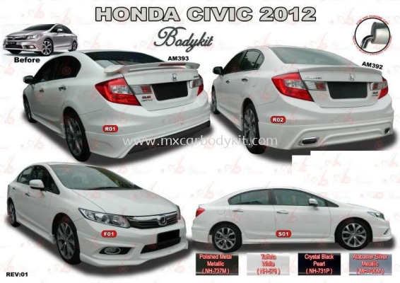 HONDA CIVIC 2012 AM STYLE BODYKIT