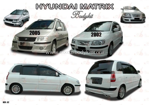 HYUNDAI MATRIX 2005/02 AM STYLE BODYKIT