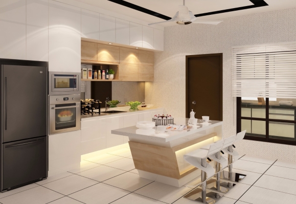 Runjukan Kitchen Island Yang Sesuai Di Malaysia