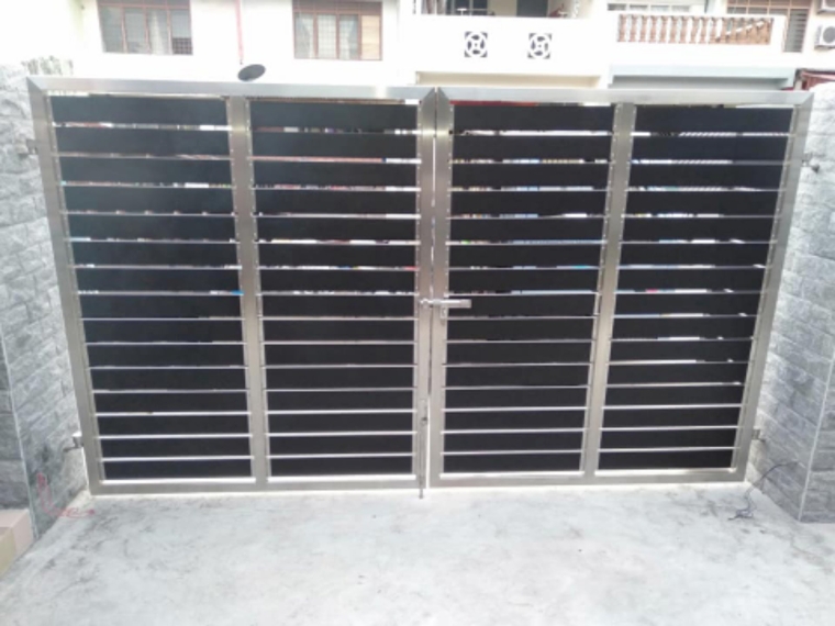 To supply & Installation ss304 door gate