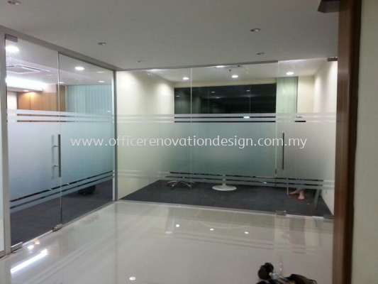 Tempered Glass Partition