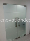 Tempered Glass Door Tempered Glass Partition