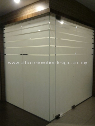 Tempered Glass Partition