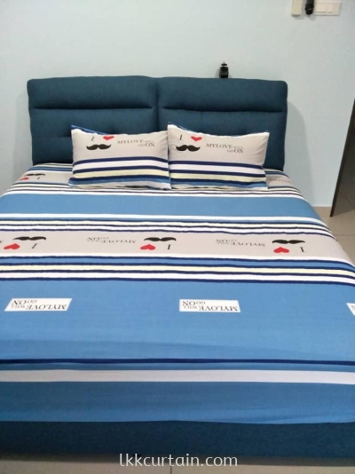 King Size 100 % Cotton Bedsheet  (customize)