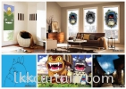  Cartoon Series Wall Mural and Blinds Series