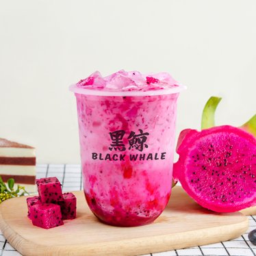 Dragonfruit Macchiato