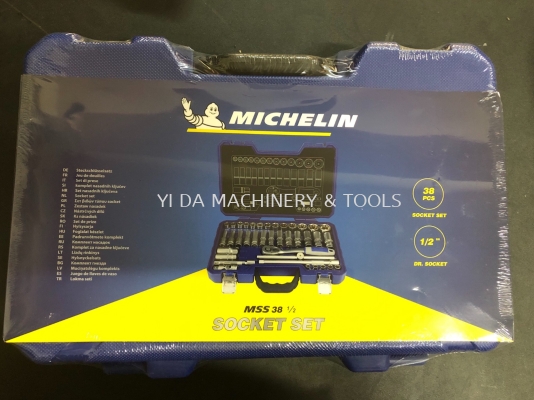 MICHELIN 1/2 DR.SOCKET WRENCH SET 38PCS