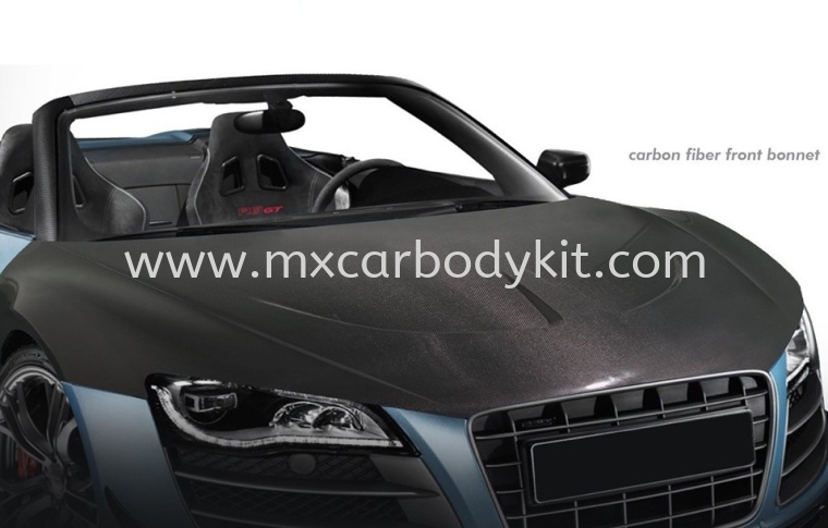 AUDI R8 CARBON FIBER HOOD R8 AUDI