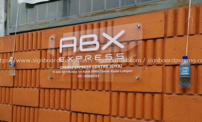 Abx express acrylic poster frame at cheras Kuala Lumpur