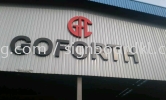 Goforth 3D Eg box up lettering signage at kapar klang  3D EG BOX UP