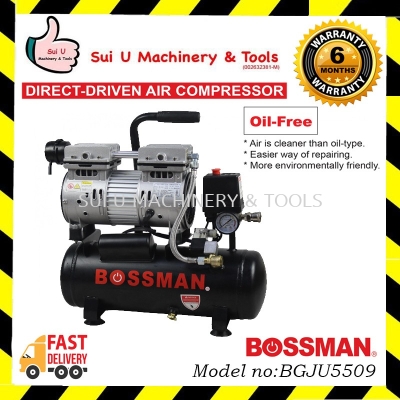 BOSSMAN BGJU5509 Direct-Driven Air Compressor Oil Free / Oiless 550W