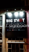 Big Shot Giant Billboard and sport light at setia taipan setia alam  Papan Iklan Besar