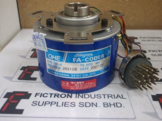 OHE25K-6 OHE25K6 TAMAGAWA Rotary Encoder Repair Malaysia Singapore Indonesia USA Thailand