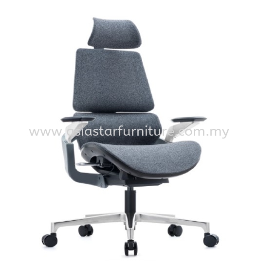 CARNATION HIGH BACK DIRECTOR CHAIR | LEATHER OFFICE CHAIR SEPANG SELANGOR