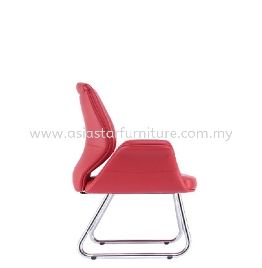 ZENOBIA VISITOR DIRECTOR CHAIR | LEATHER OFFICE CHAIR PUDU KL MALAYSIA