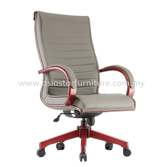 CANTARA HIGH BACK DIRECTOR CHAIR | LEATHER OFFICE CHAIR BOTANIC SELANGOR