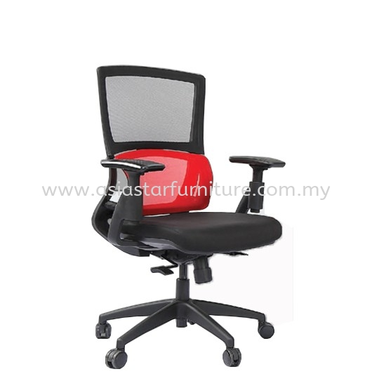 CLEMATIS 1 MEDIUM BACK MESH OFFICE CHAIR-mesh office chair rawang | mesh office chair taman wawasan | mesh office chair jalan perak